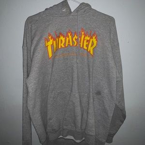 Thrasher Flame logo Hoodie